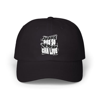 'Jesus Died So You Can Live' Cap
