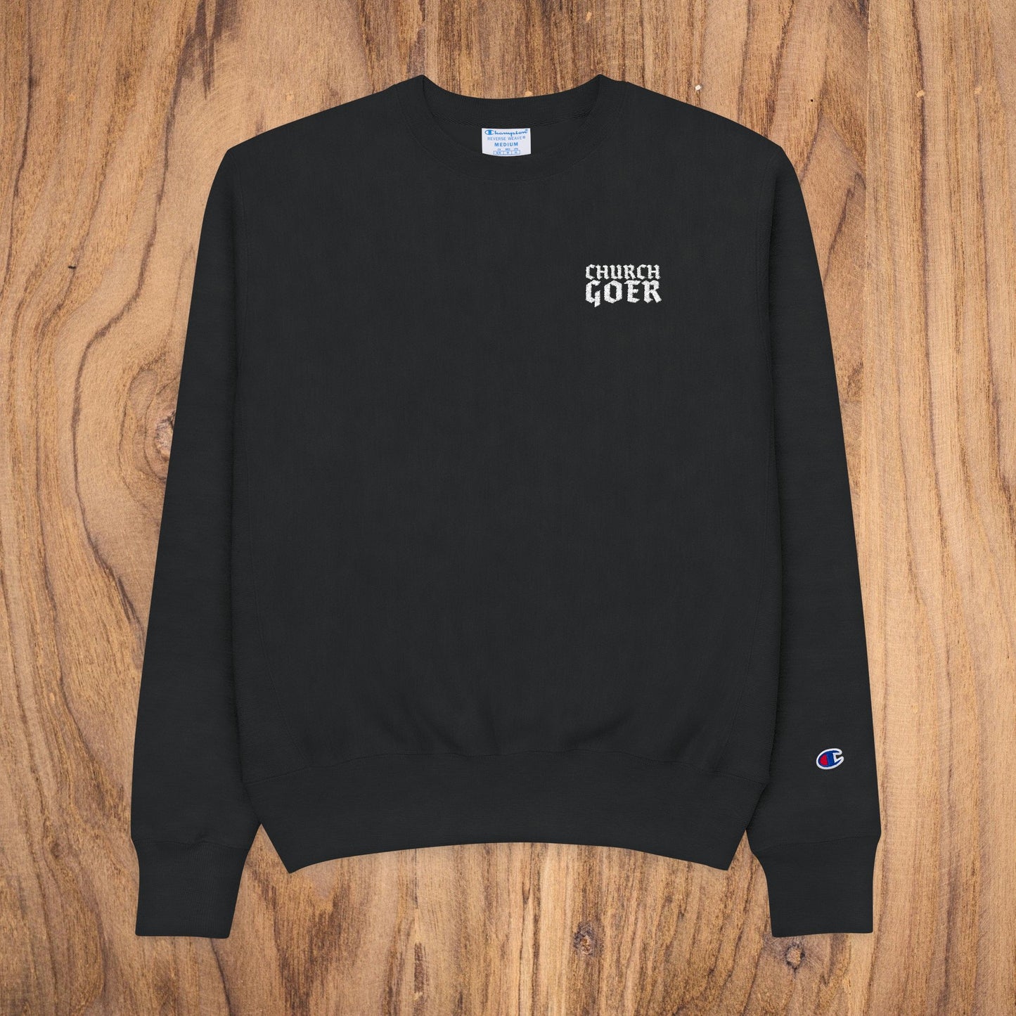 Church Goer - Men's Champion Brand Crewneck Sweatshirt