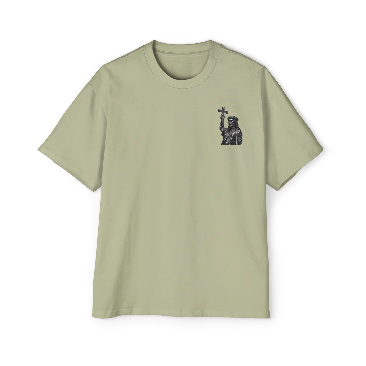 'Jesus On Tour: Tour Dates' Oversized Tee