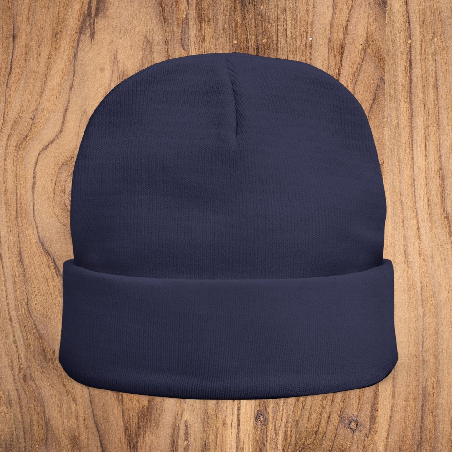 Church Goer Embroidered Knit Beanie