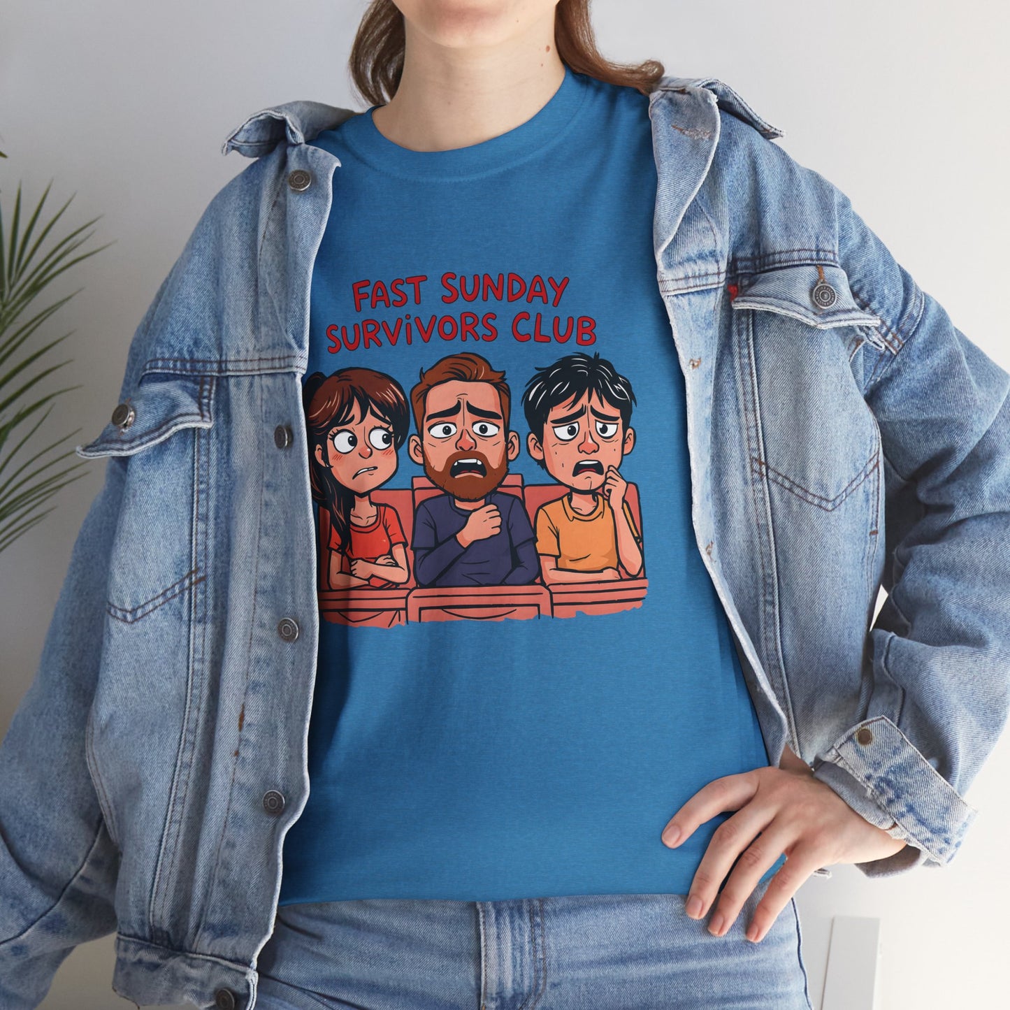 'Fast Sunday Survivors Club' Comfort Tee