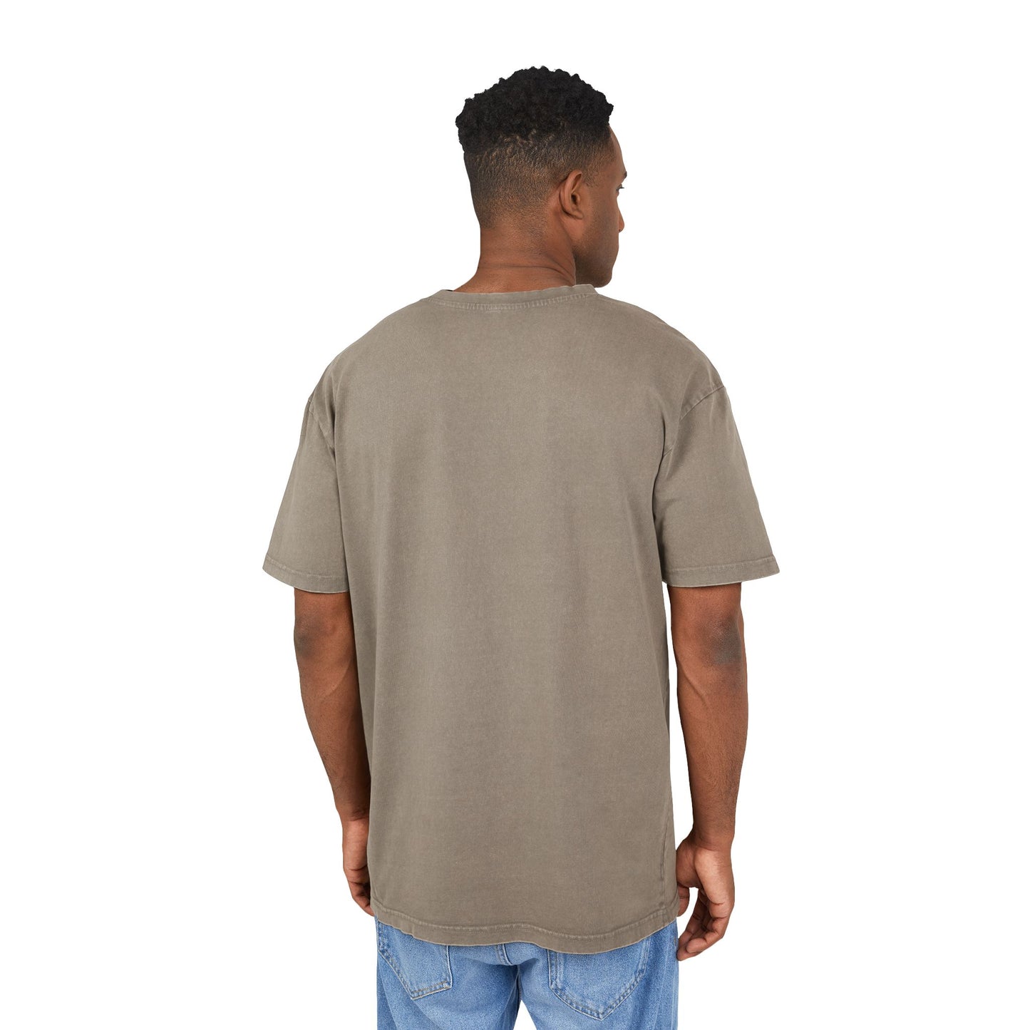 '33 A.D.' Washed Oversized Tee