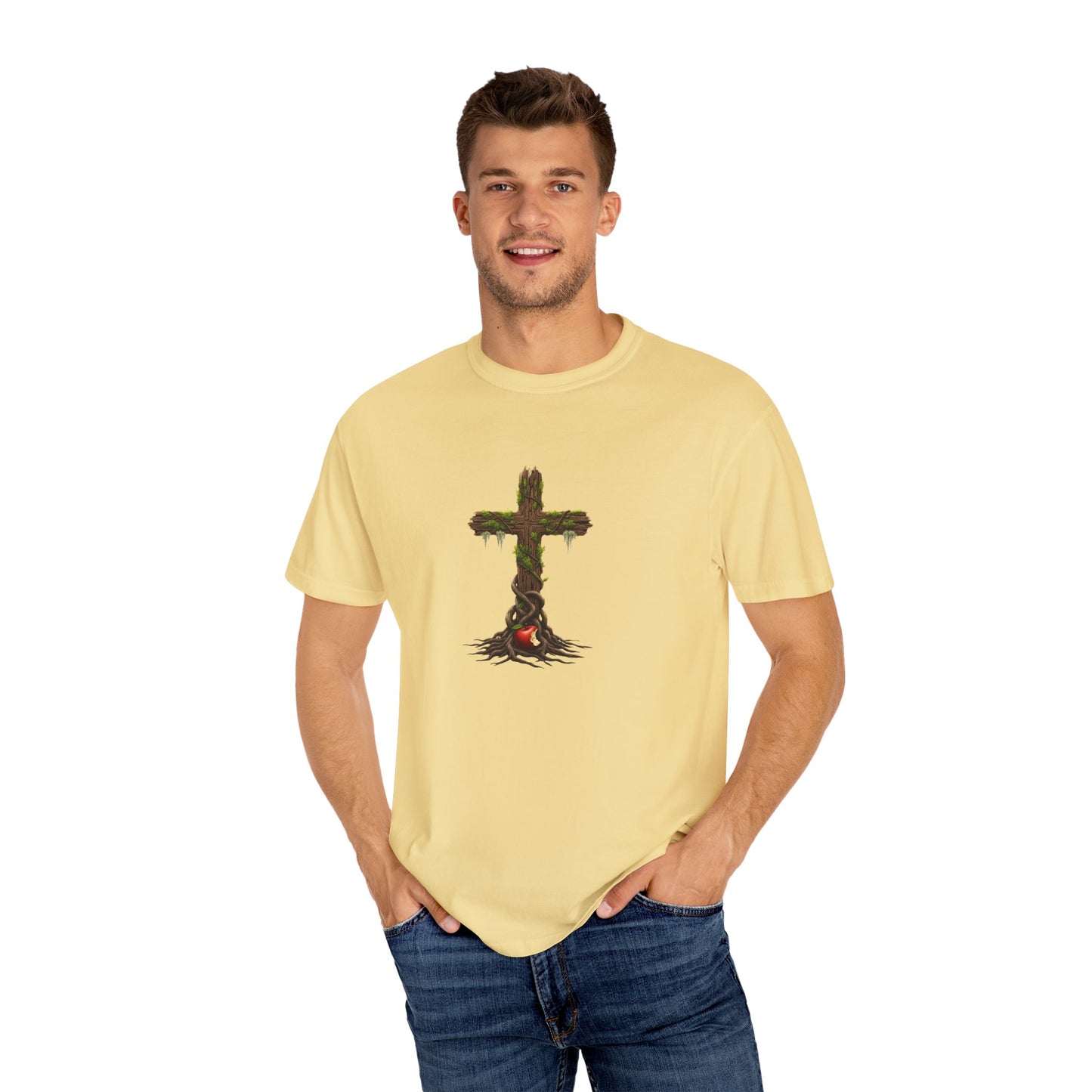 Garden of Eden Cross Comfort Tee