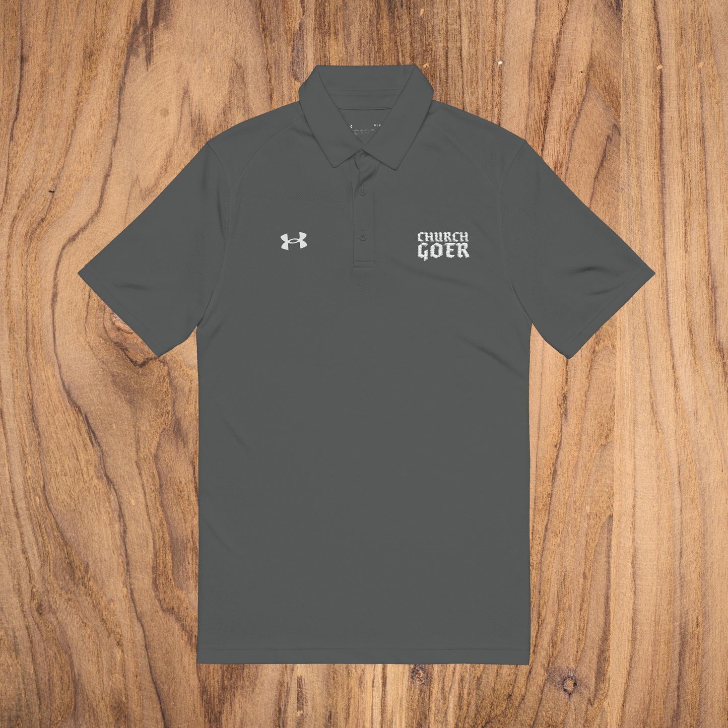 Church Goer - Under Armour Men's Polo Shirt (Embroidered)