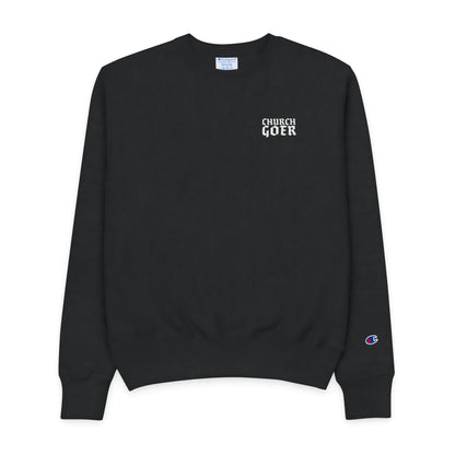 Church Goer - Men's Champion Brand Crewneck Sweatshirt