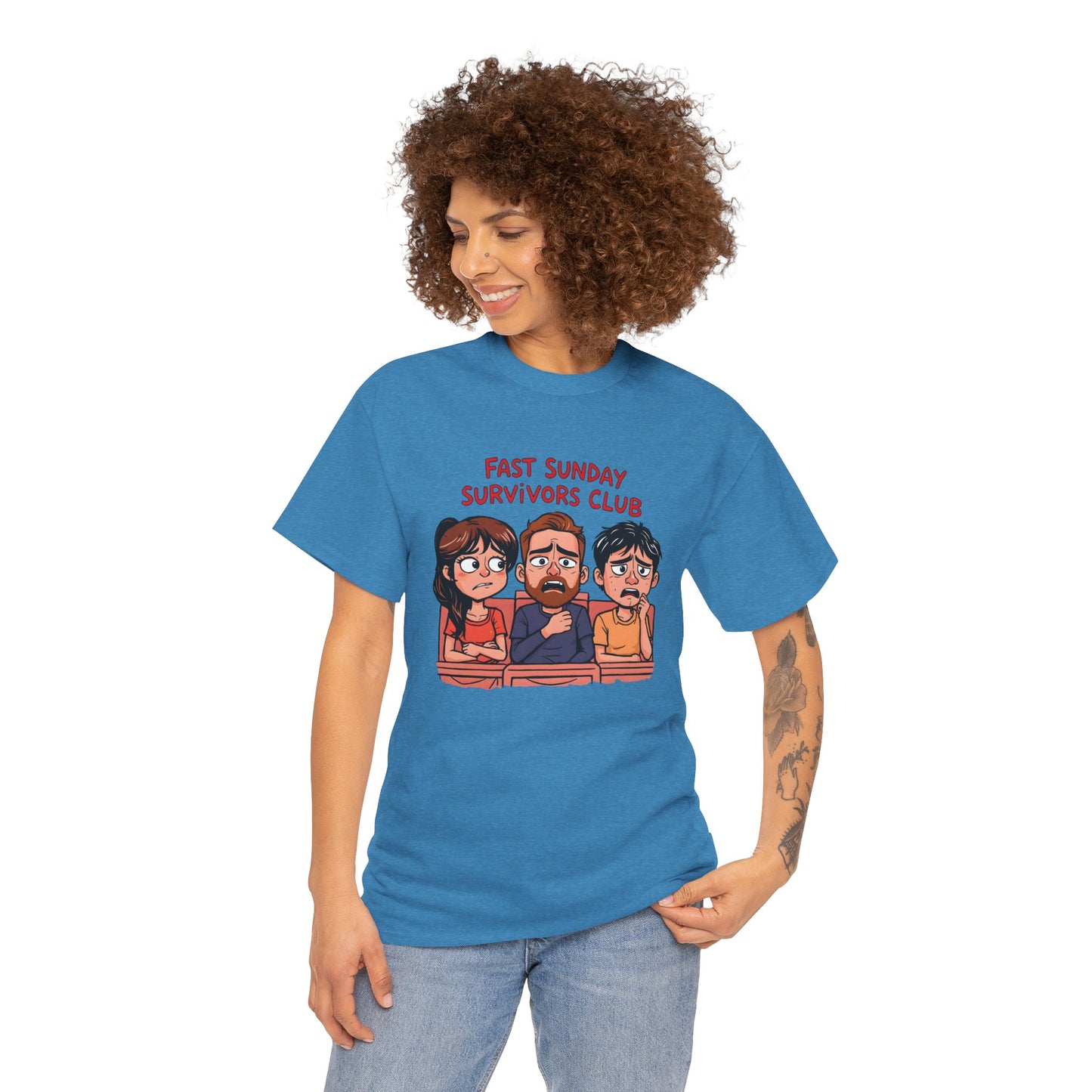 'Fast Sunday Survivors Club' Comfort Tee