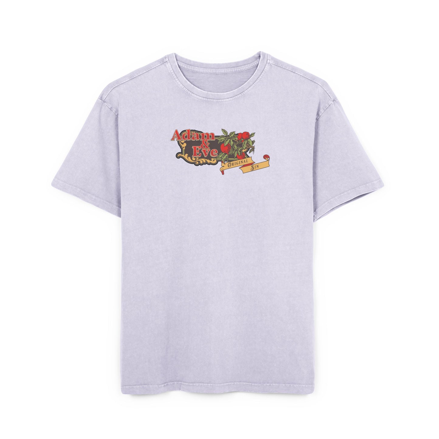'Adam & Eve' Washed Oversized Tee