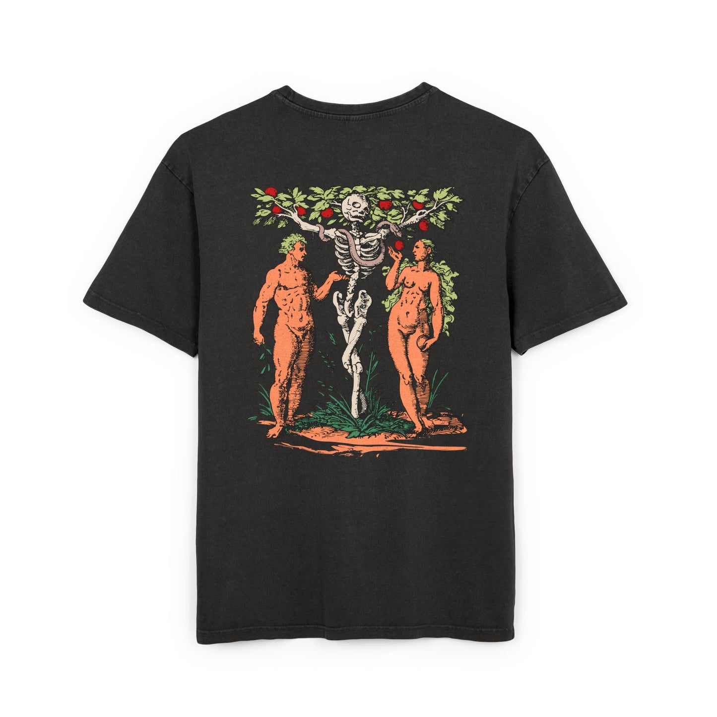 'Adam & Eve' Washed Oversized Tee