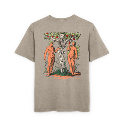 'Adam & Eve' Washed Oversized Tee