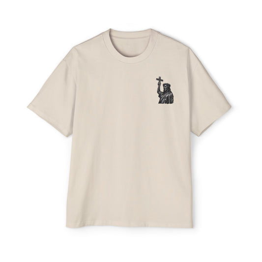 'Jesus On Tour: Tour Dates' Oversized Tee