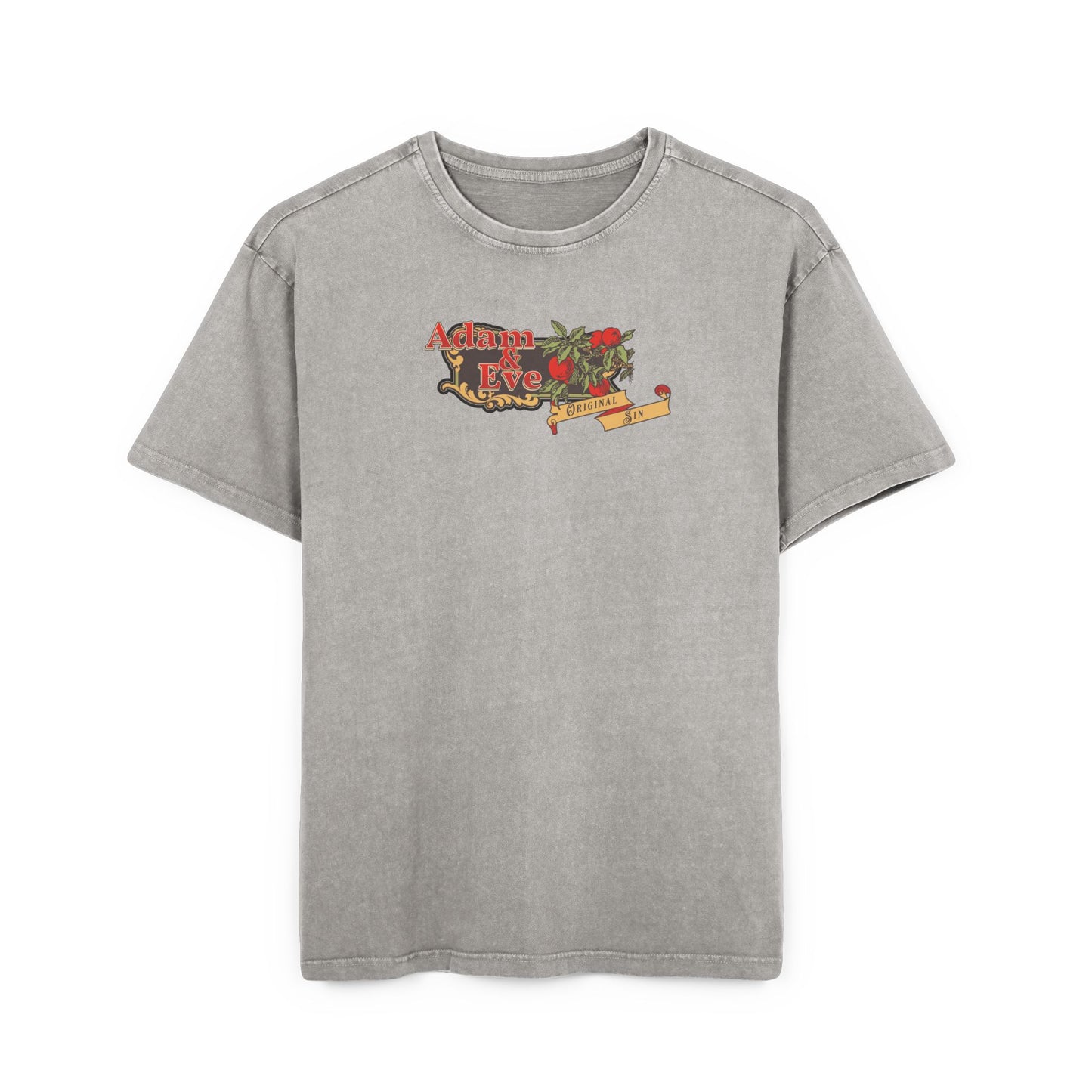 'Adam & Eve' Washed Oversized Tee