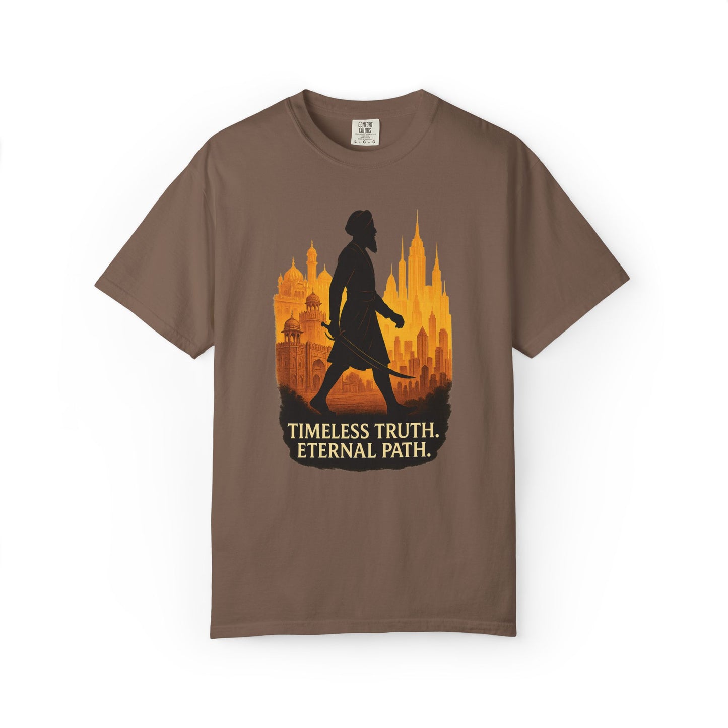 'Timeless Truth. Eternal Path.' Comfort Tee