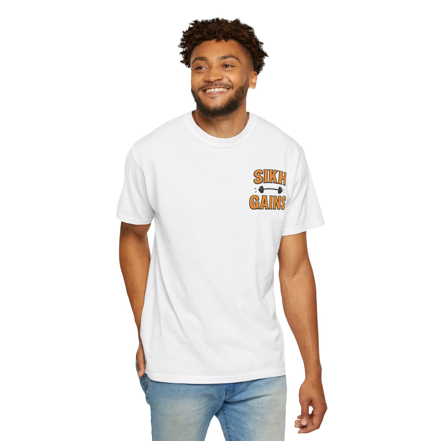 'Sikh Gains' Comfort Tee