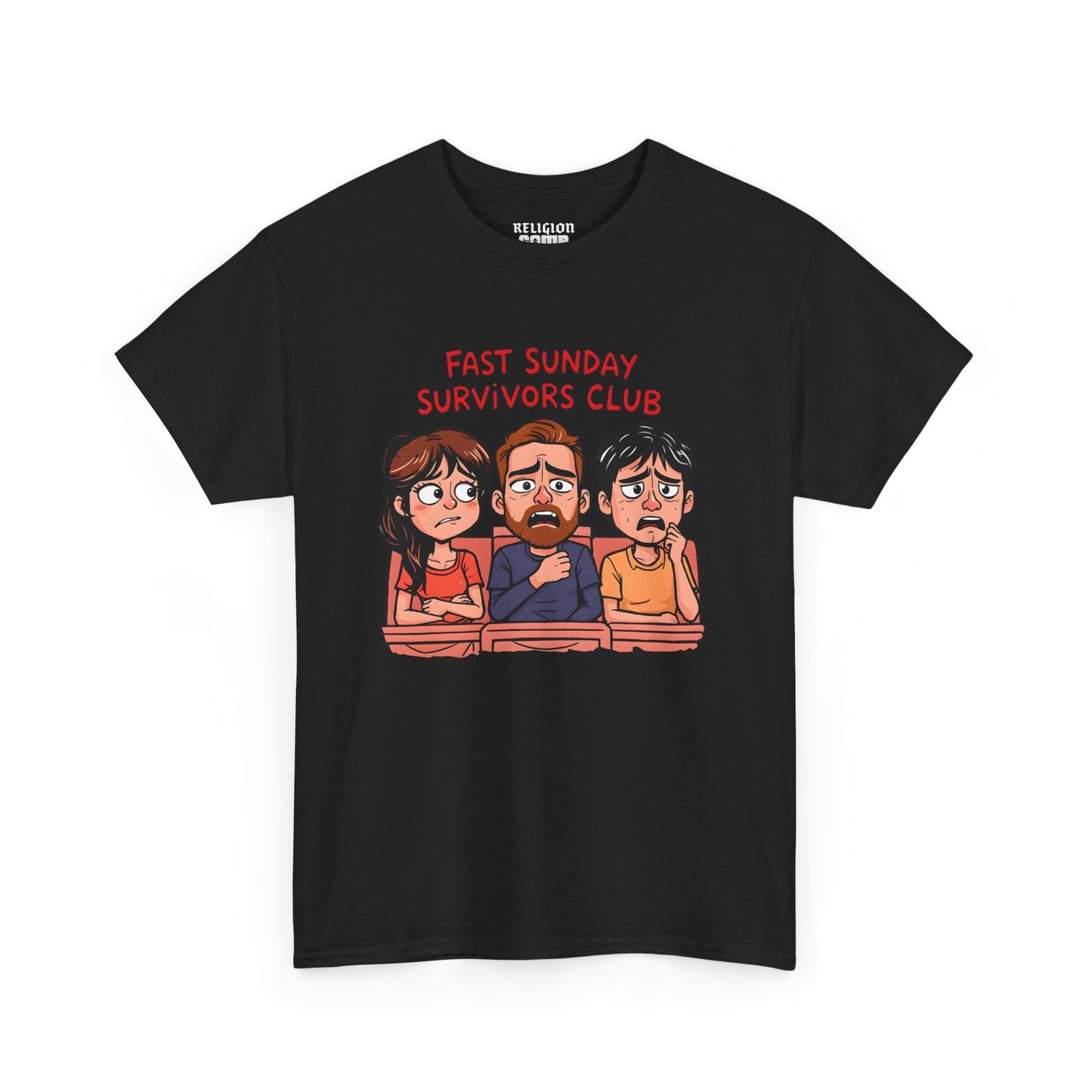 'Fast Sunday Survivors Club' Comfort Tee