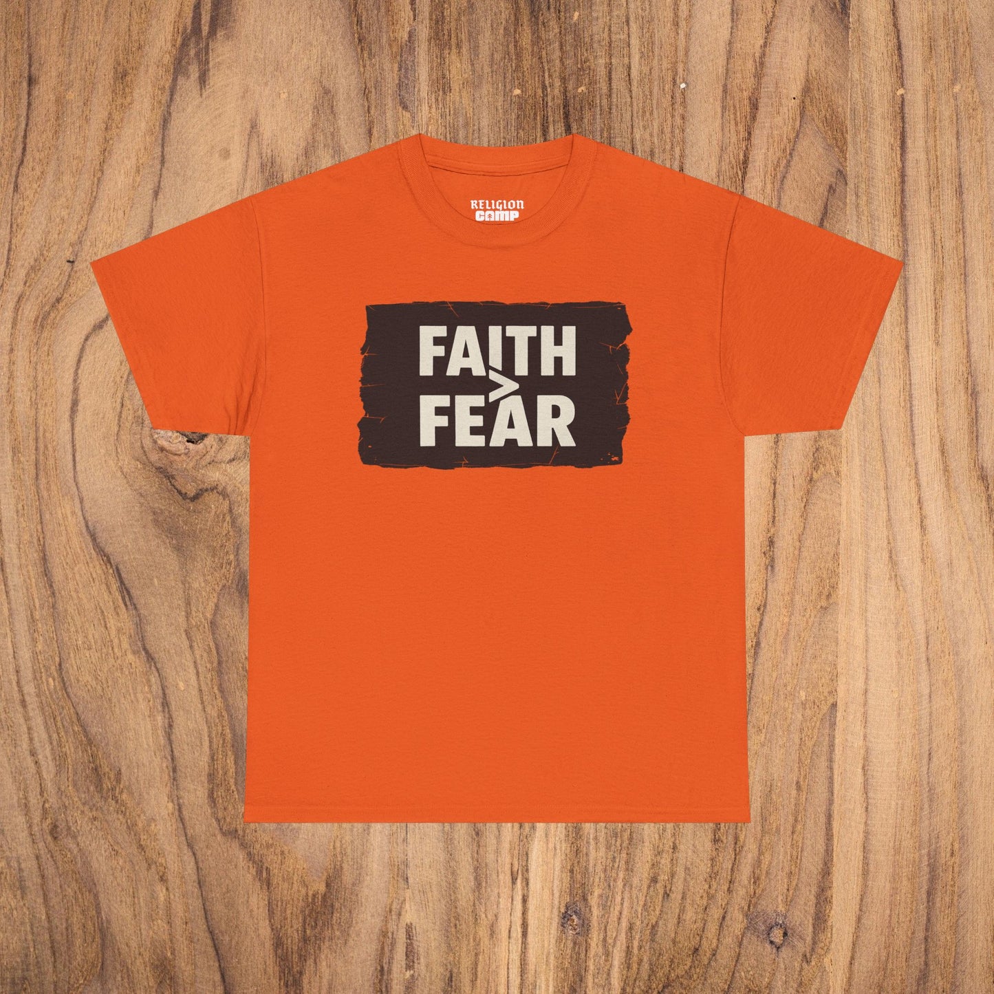 'Faith Over Fear' Tee [Free Gift]