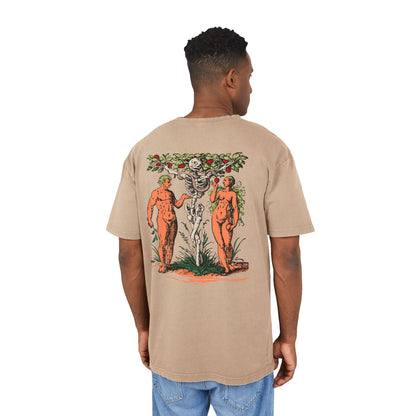 'Adam & Eve' Washed Oversized Tee