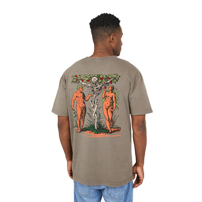 'Adam & Eve' Washed Oversized Tee