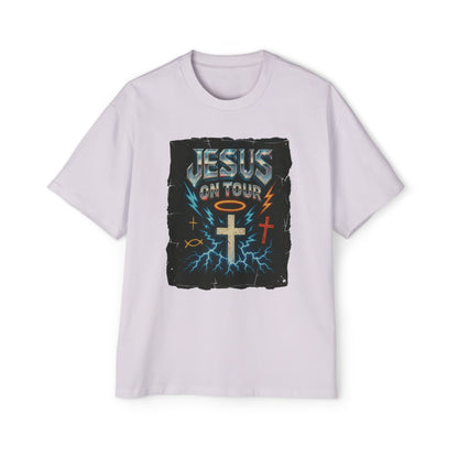 'Jesus on Tour: Holy Thunder' Oversized Tee