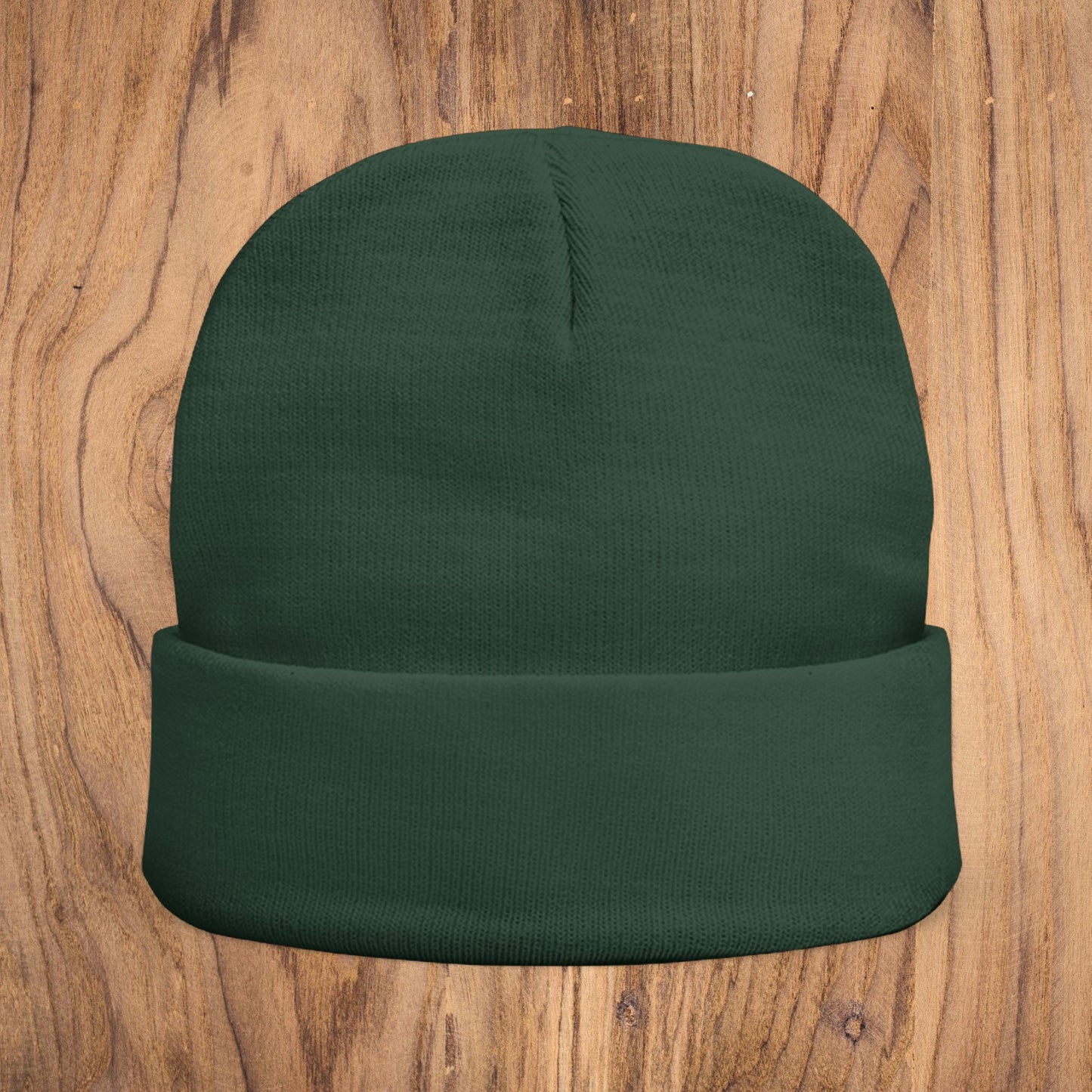 Church Goer Embroidered Knit Beanie