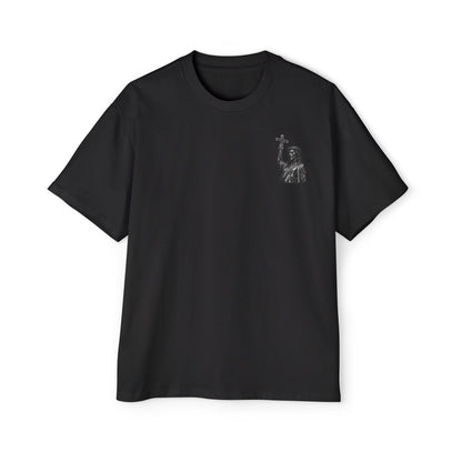 'Jesus On Tour: Tour Dates' Oversized Tee