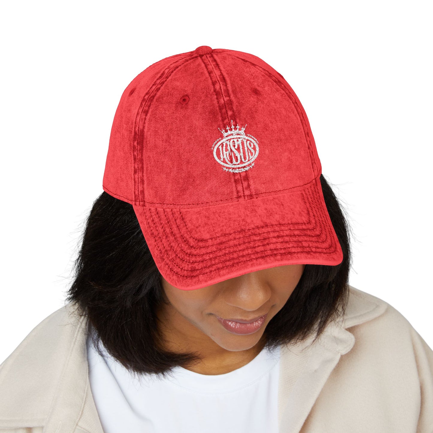 'Crown of Thorns' Denim Cap