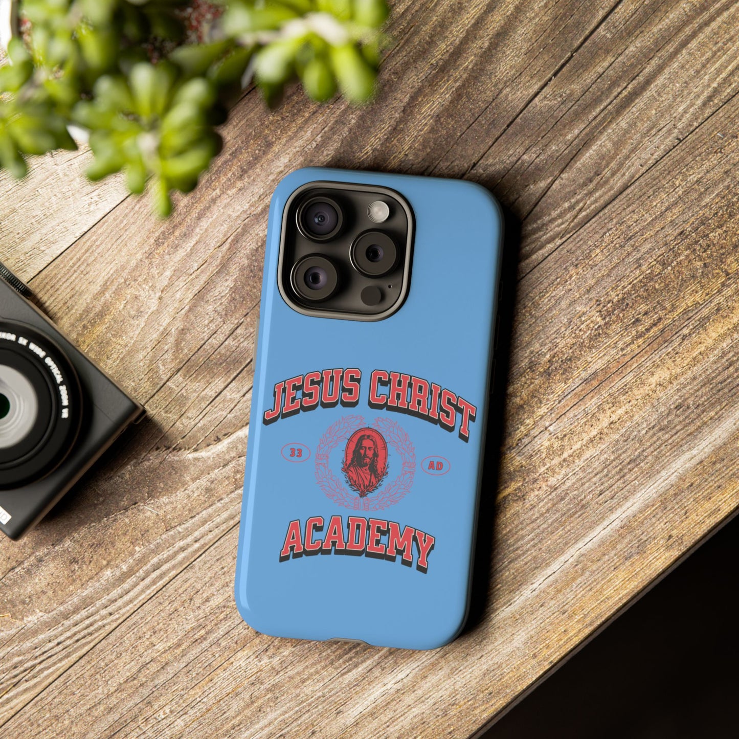 'Jesus Christ Academy' Phone case