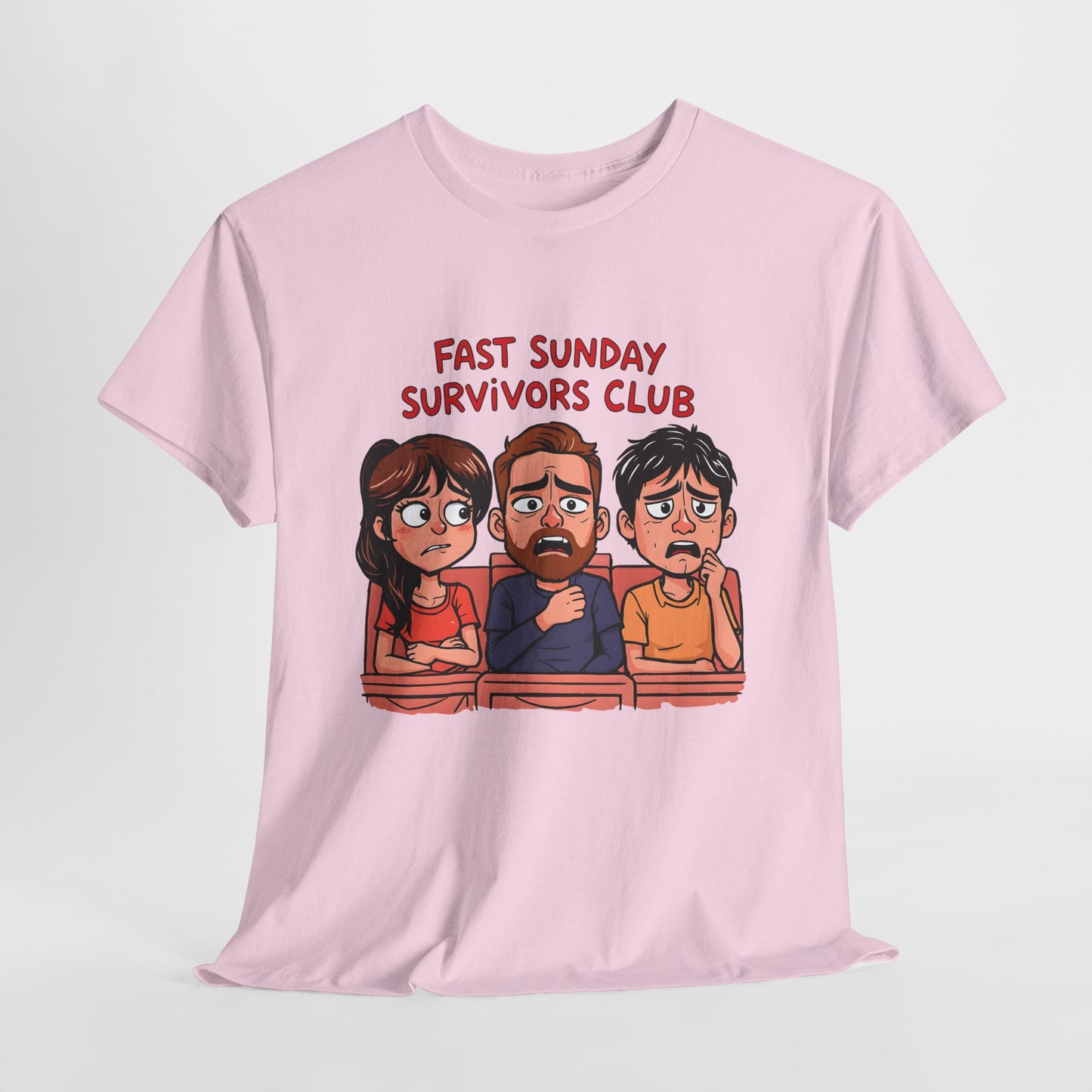 'Fast Sunday Survivors Club' Comfort Tee