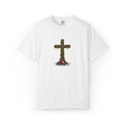 Garden of Eden Cross Comfort Tee