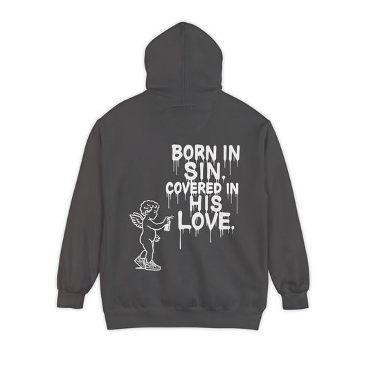 'Born In Sin.' Hoodie