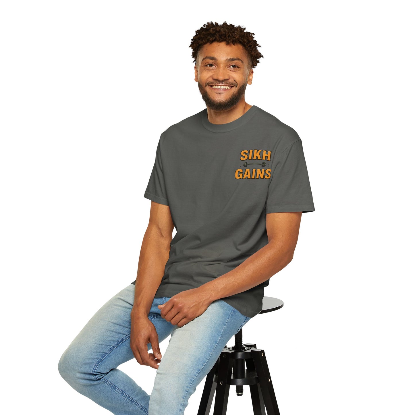 'Sikh Gains' Comfort Tee