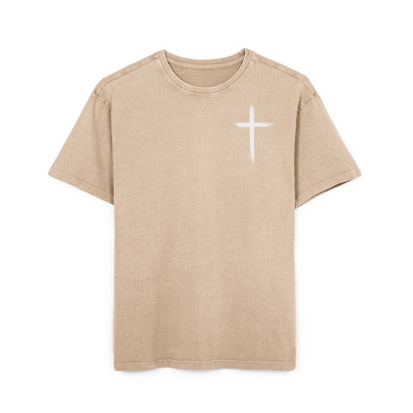 'He Is Risen' Washed Oversized Tee