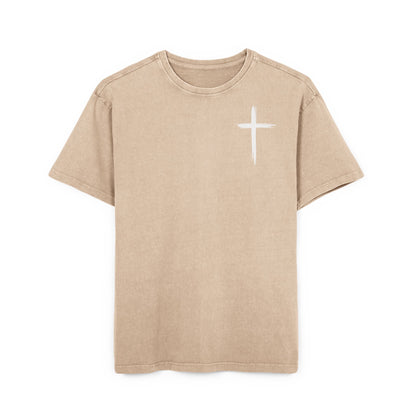 'He Is Risen' Washed Oversized Tee