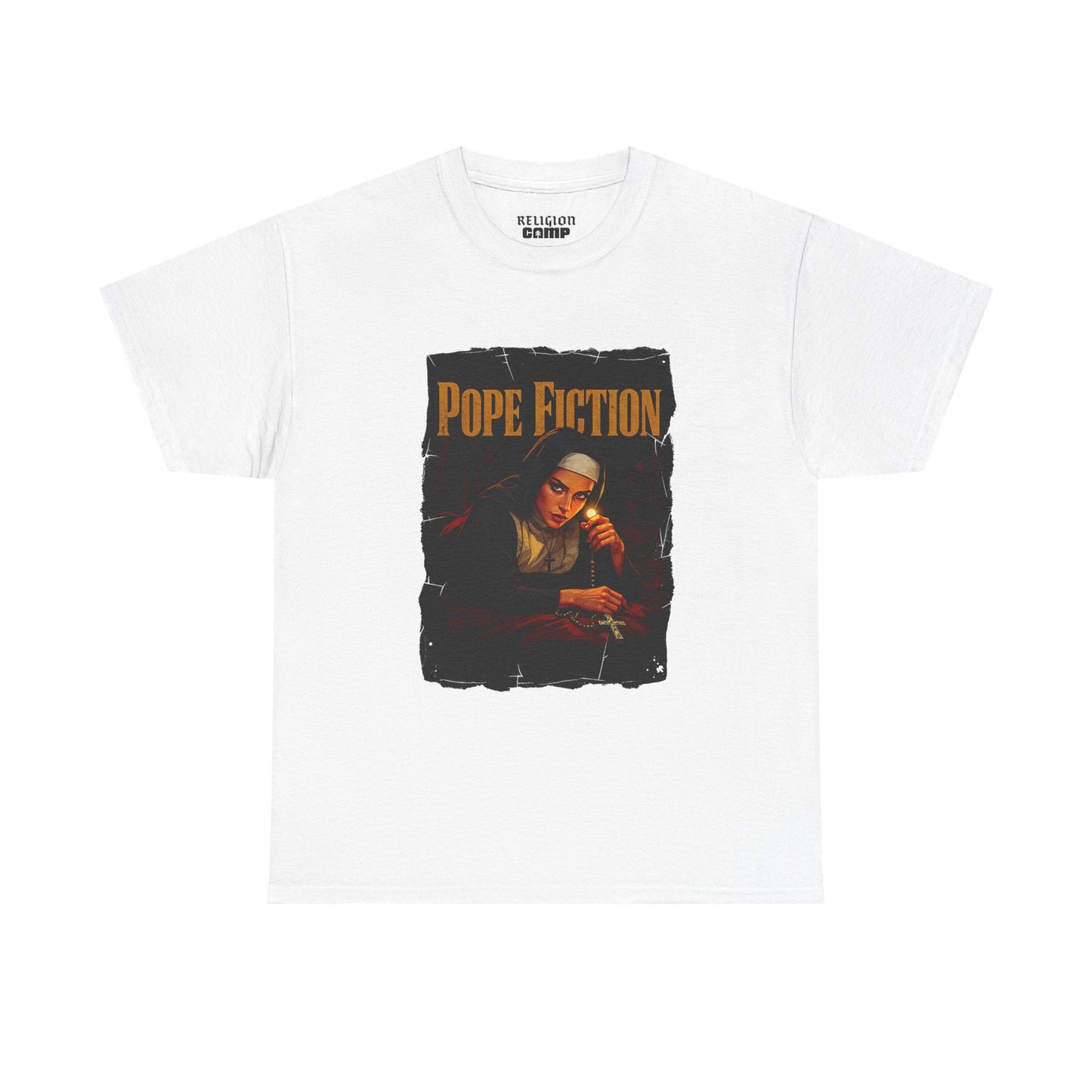 'Pope Fiction' Heavy Cotton Tee