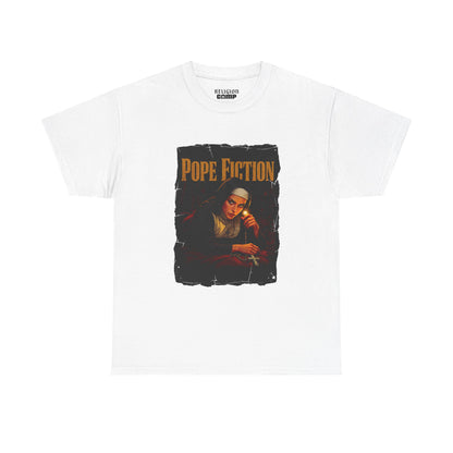'Pope Fiction' Heavy Cotton Tee