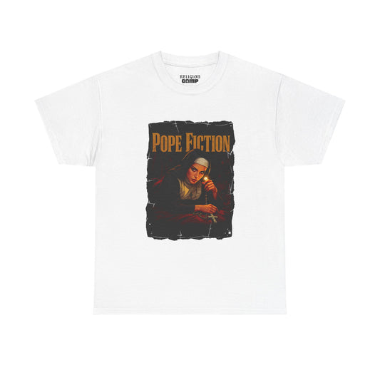 'Pope Fiction' Heavy Cotton Tee