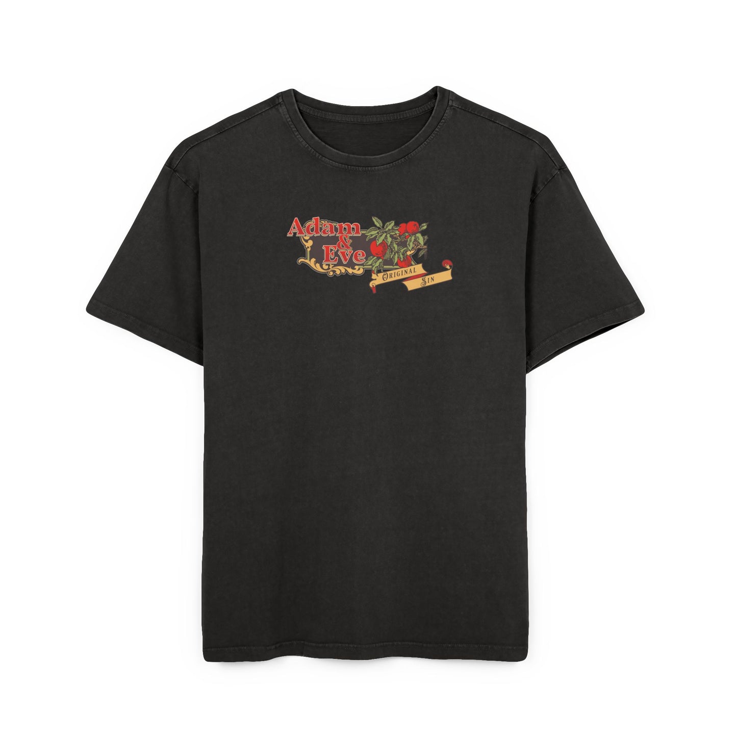 'Adam & Eve' Washed Oversized Tee