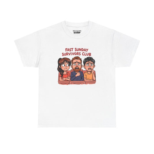 'Fast Sunday Survivors Club' Comfort Tee