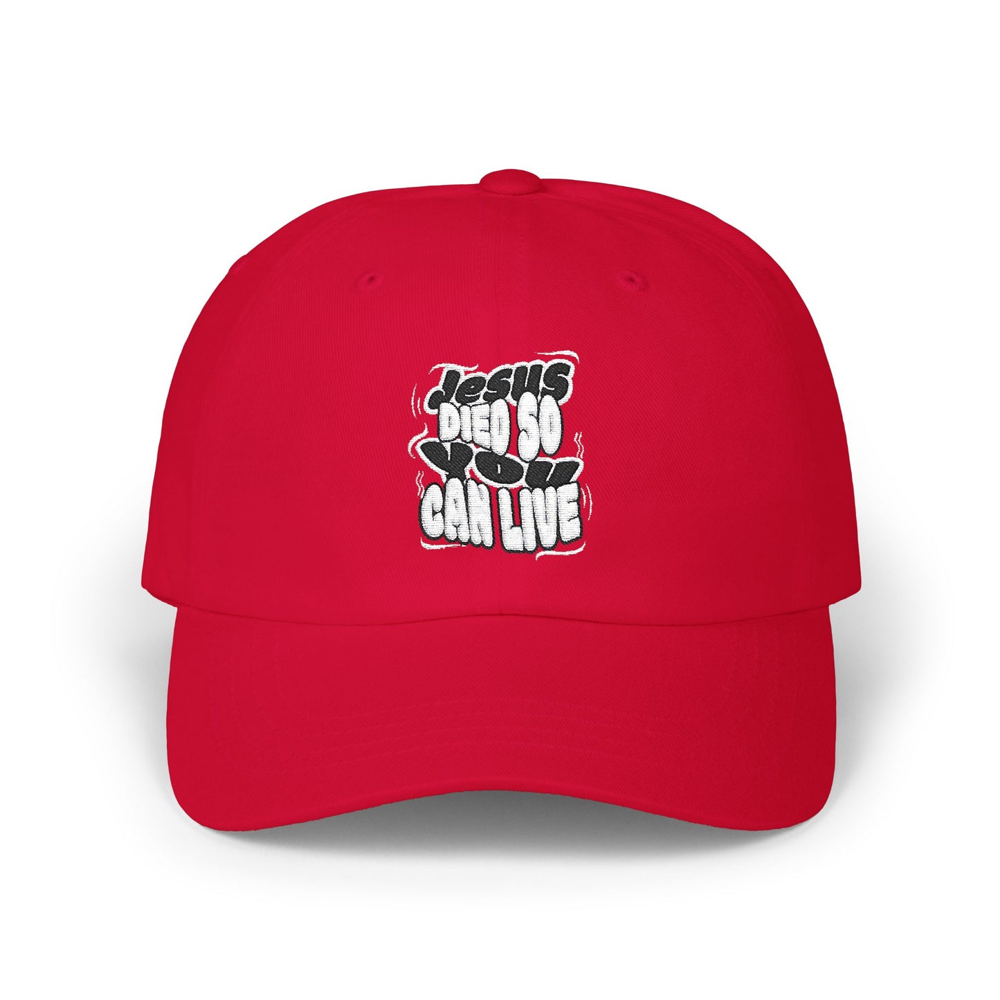 'Jesus Died So You Can Live' Cap
