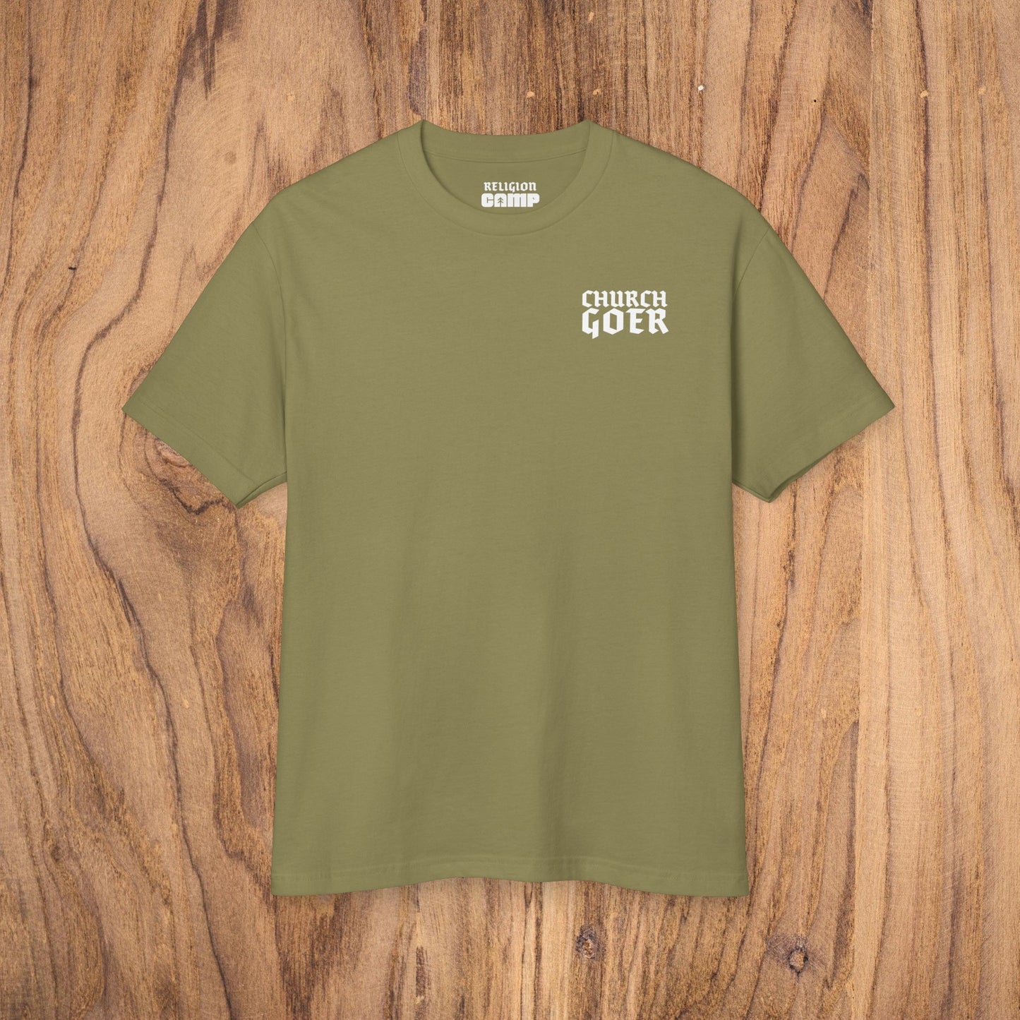 Church Goer - American Apparel Heavyweight Unisex Cotton Tee