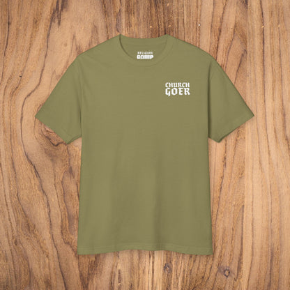 Church Goer - American Apparel Heavyweight Unisex Cotton Tee