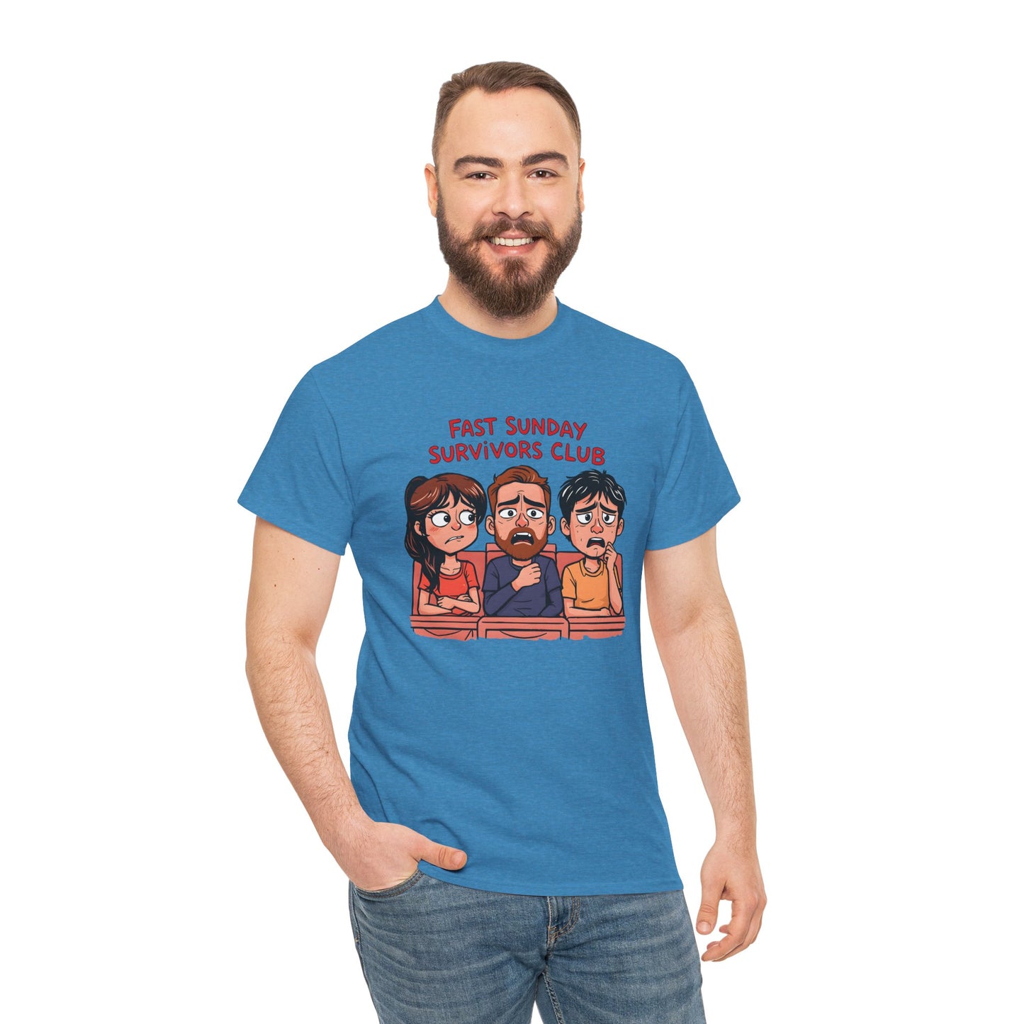 'Fast Sunday Survivors Club' Comfort Tee