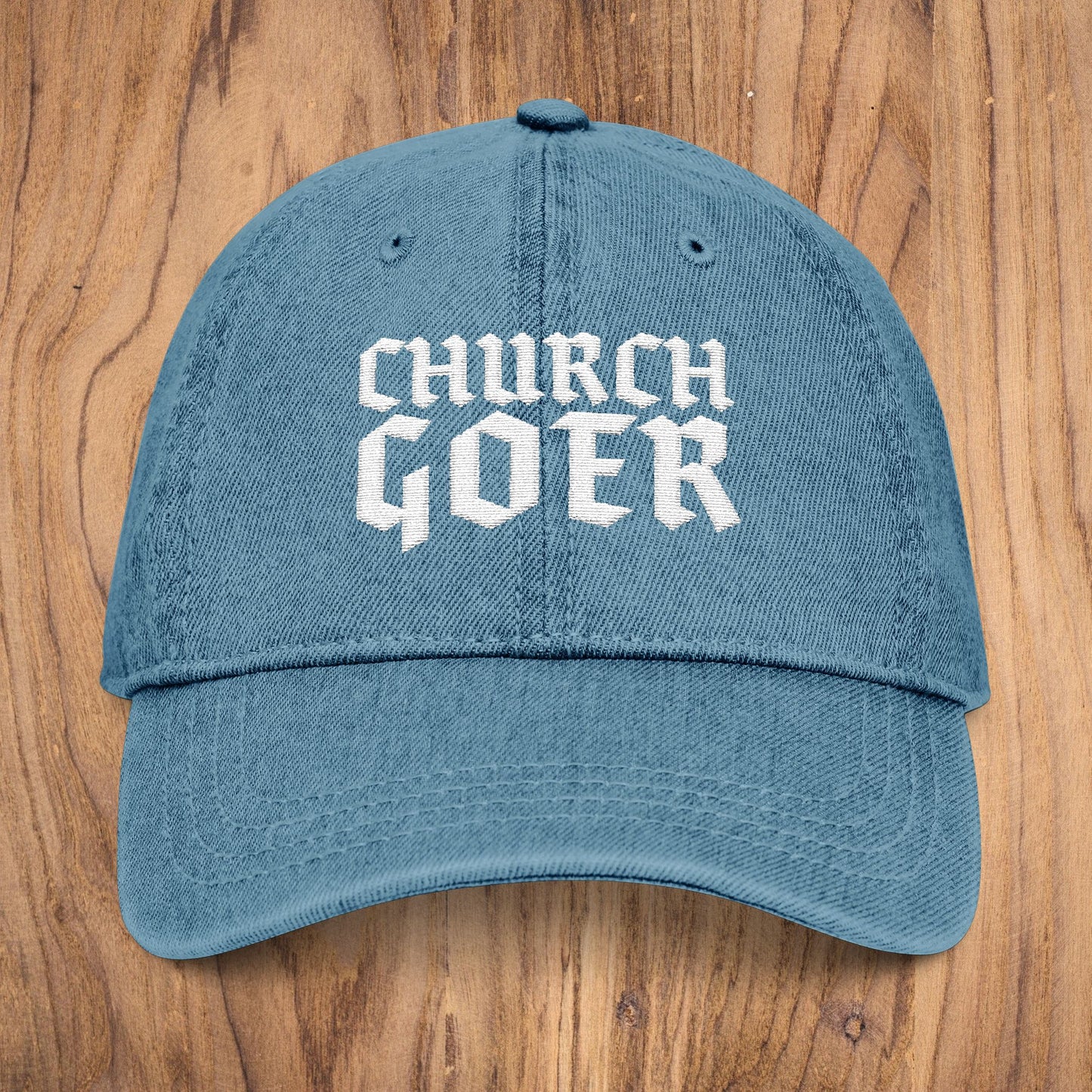 Church Goer - OTTO Embroidered Denim Hat