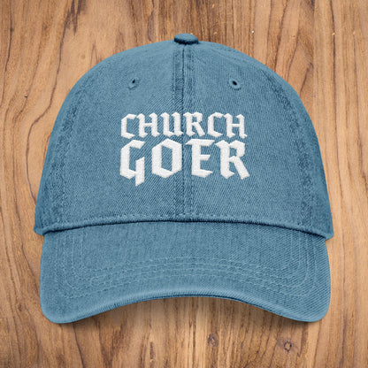 Church Goer - OTTO Embroidered Denim Hat