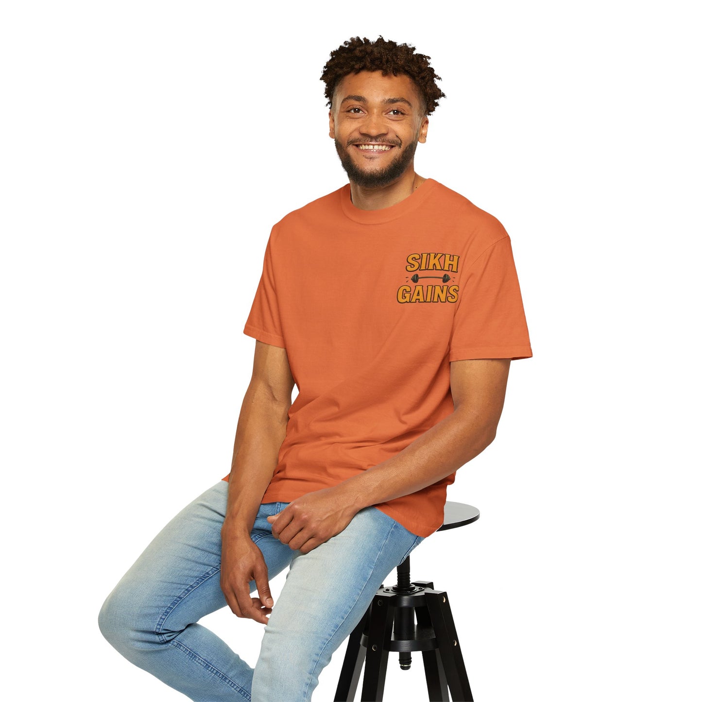 'Sikh Gains' Comfort Tee
