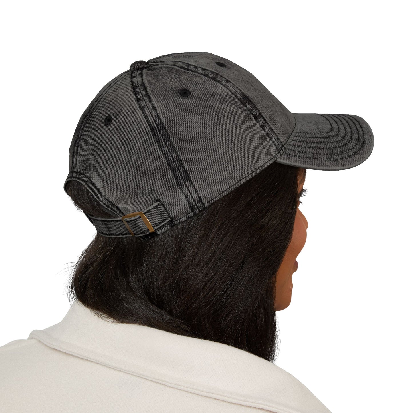 'Crown of Thorns' Denim Cap