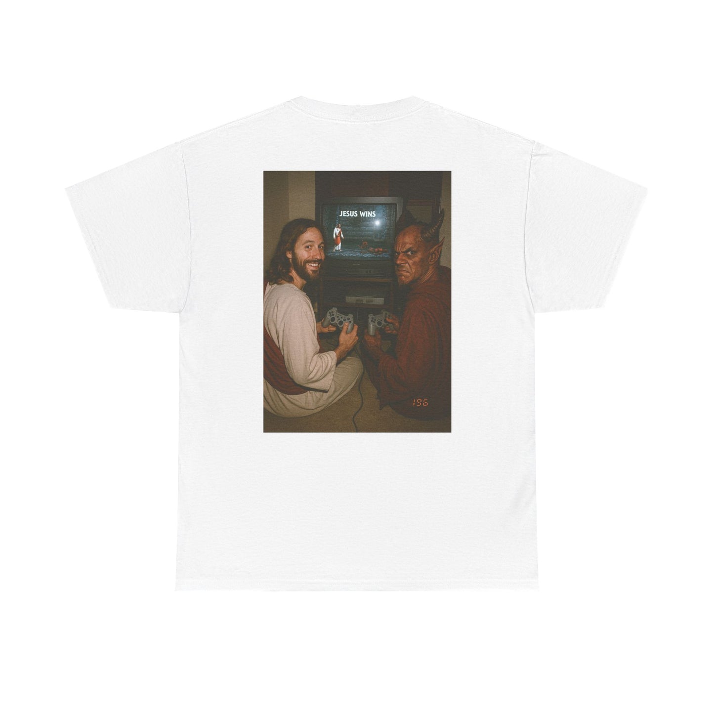 Jesus Wins 'Playstation' Tee