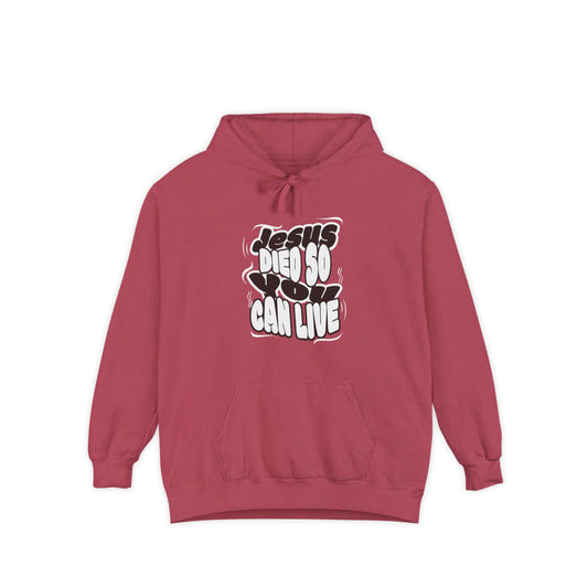 'Jesus Died So You Can Live' Hoodie