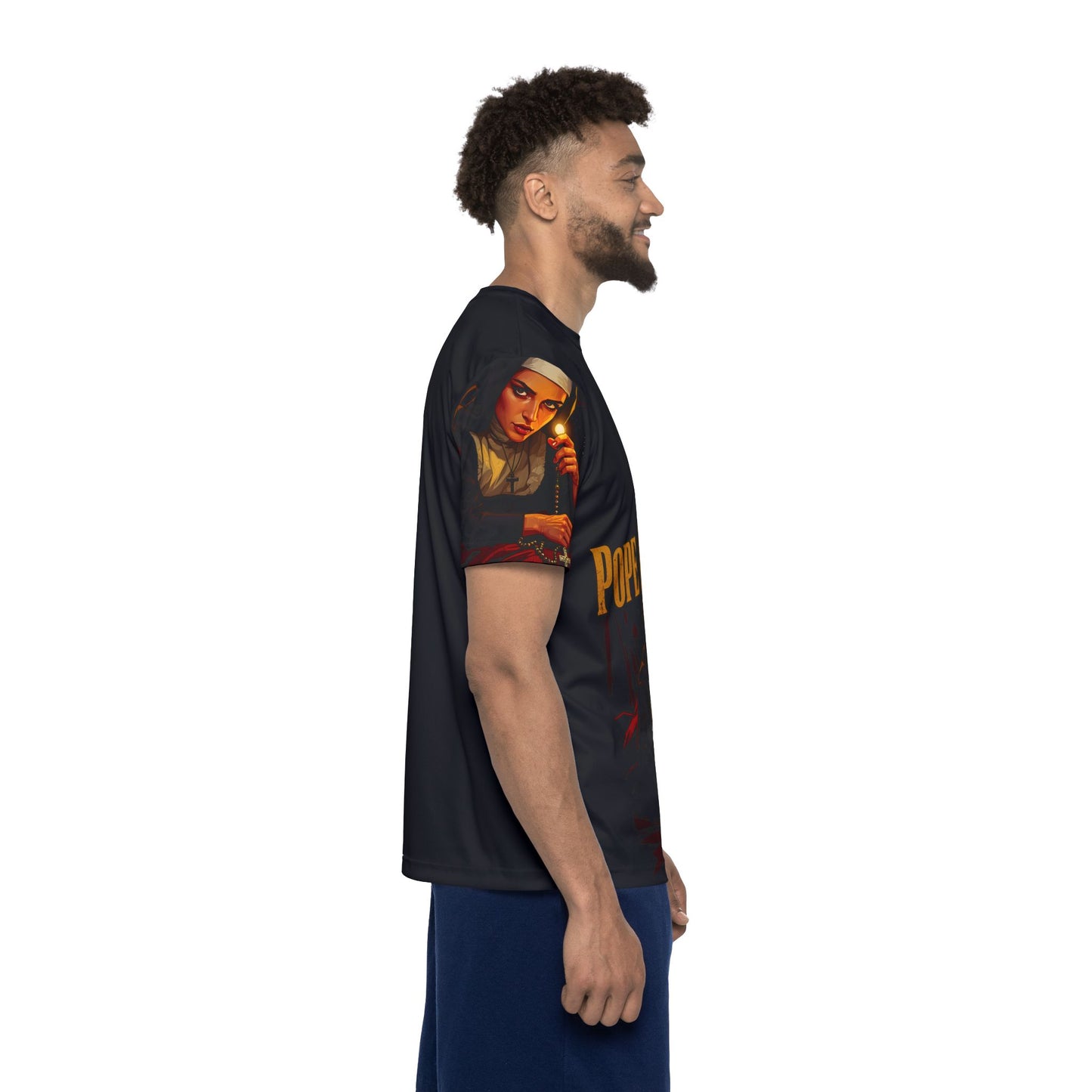 Pope Fiction Men's Sports Jersey