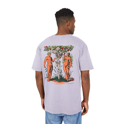 'Adam & Eve' Washed Oversized Tee