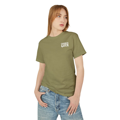 Church Goer - American Apparel Heavyweight Unisex Cotton Tee